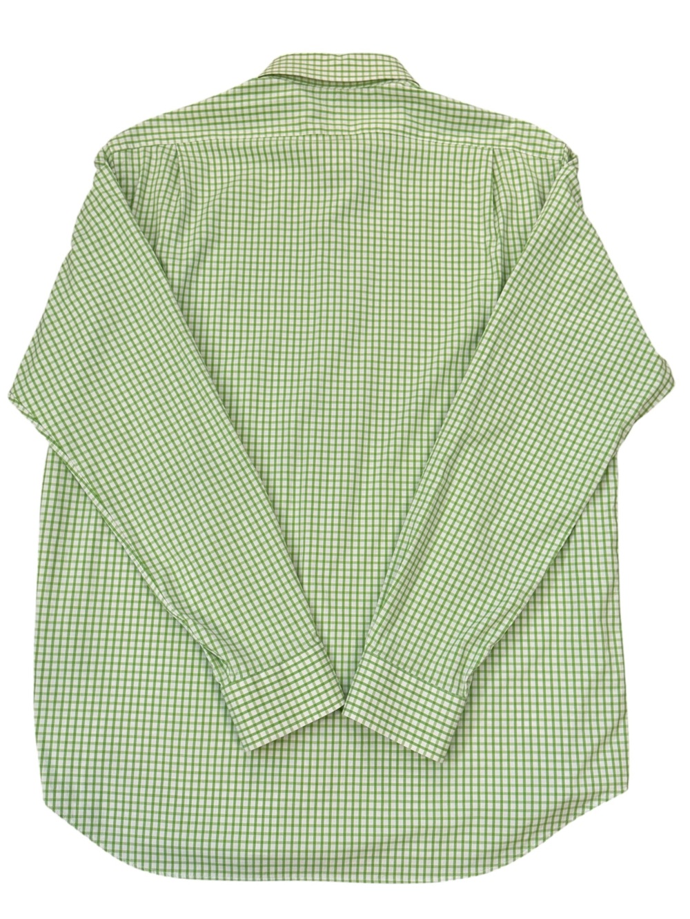 Polo Ralph Lauren Performance Green Gingham Stretch Button Down Shirt XL - Picture 2 of 12